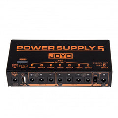 Joyo JP-05 Power Supply 5 Pedal Power Supply 8 Outputs 9v 12v 18v USB & Rechargeable