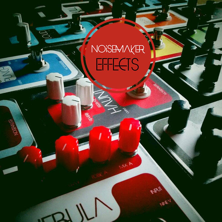 Pedalboard and Guitarist